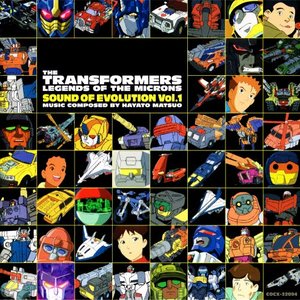 “The Transformers Legends of the Microns Sound of Evolution Vol.1”的封面