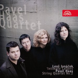 Image for 'Janáček: String Quartet No. 2 "Intimate Letters" / Haas: String Quartet No. 2 (Pavel Haas Quartet)'