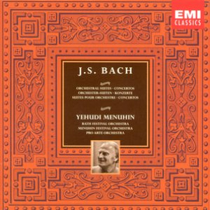 “Bach: Works with Orchestra/Menuhin:CHRISTMAS BOX 2001”的封面