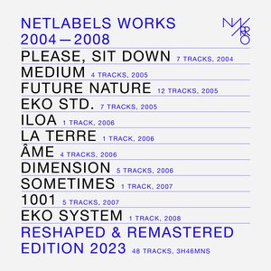 “NETLABELS WORKS 2004 — 2008”的封面