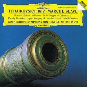 Изображение для 'Tchaikovsky: Overture "1812"; Marche Slave / Borodin: In The Steppes; Polovtsian Dances / Rimsky-Korsakov: Russian Easter; Capriccio'