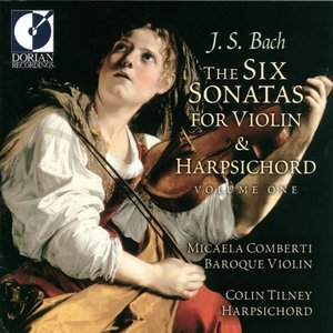 “Bach, J.S.: Sonatas for Violin and Harpsichord, Vol. 1 - Bwv 1014, 1015, 1016”的封面