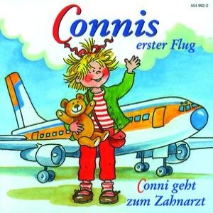 “Connis erster Flug / Conni geht zum Zahnarzt”的封面