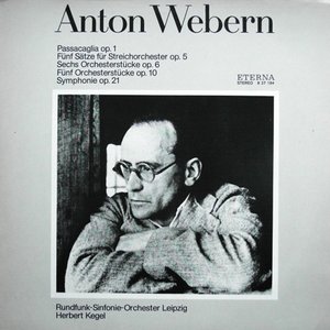 'Webern: Passacaglia / Fünf Sätze für Streichorchester / Sechs Orchesterstücke / Sinfonie'の画像