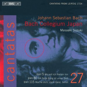 Image for 'Bach, J.S.: Cantatas, Vol. 27 - Bwv 5, 80, 115'