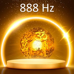 “888 Hz Attract and Manifest Money”的封面