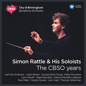Immagine per 'Simon Rattle & His Soloists: The CBSO Years'