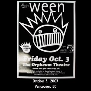 “2003-10-03 - The Orpheum Theatre”的封面