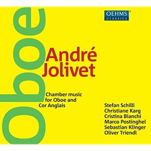 Изображение для 'Jolivet: Chamber Music for Oboe and Cor Anglais'