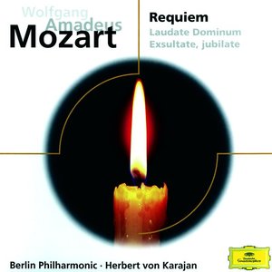 Image for 'Requiem in D minor / Exsultate, jubilate (Berliner Philharmoniker feat. conductor: Herbert von Karajan)'