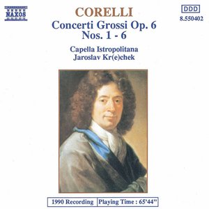 “Corelli: Concerti Grossi, Op. 6, Nos. 1-6”的封面