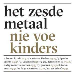 “Nie Voe Kinders”的封面