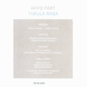 Imagen de 'Arvo Pärt: Tabula Rasa, Fratres, Cantus in memoriam Benjamin Britten'