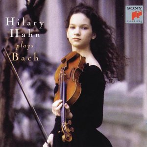 “Hilary Hahn Plays Bach”的封面