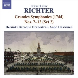Image for 'Richter, F.X.: Grandes Symphonies (1744), Nos. 7-12 (Set 2)'