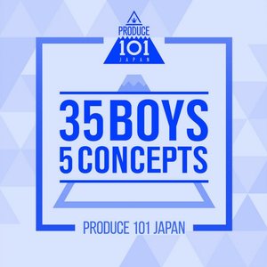 Imagem de 'PRODUCE 101 JAPAN - 35 Boys 5 Concepts'