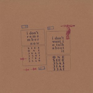 “I Don't Remember Now / I Don't Want To Talk About It”的封面