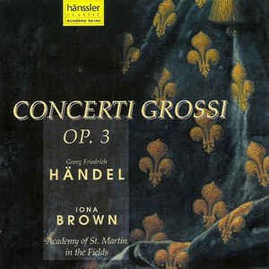 Imagem de 'HANDEL: Concerto Grosso, Op. 3'