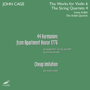 Immagine per 'Cage: Harmonies From Apartment House 1776'