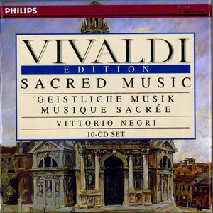'Vivaldi Edition: Sacred Music' için resim