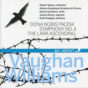 'Vaughan Williams: Dona nobis pacem, Symphony No. 4 & The Lark Ascending' için resim