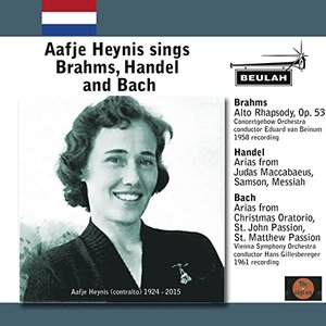 Imagem de 'Aafje Heynis Sings Brahms, Handel and Bach'