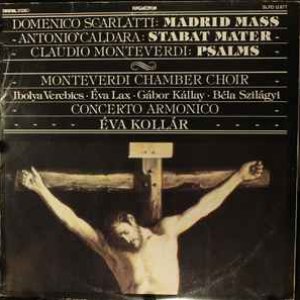 “Scarlatti, D.: Madrid Mass / Caldara: Stabat Mater / Monteverdi: Laudate Pueri / Lauda Ierusalem”的封面