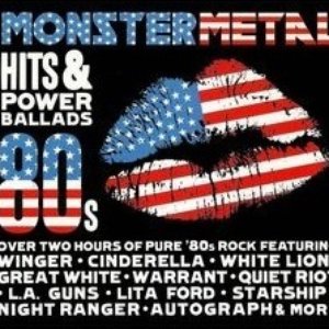 “Monster Metal Hits & Power Ballads '80s”的封面