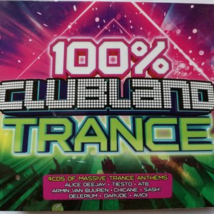 “100% CLUBLAND TRANCE”的封面