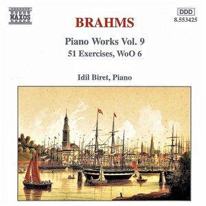 “Brahms: 51 Exercises, Woo 6”的封面