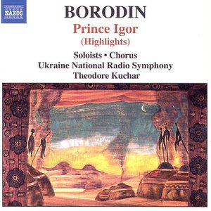 “BORODIN: Prince Igor (Highlights) / In the Steppes of Central Asia”的封面