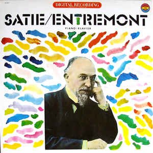 “Entremont Plays Satie”的封面