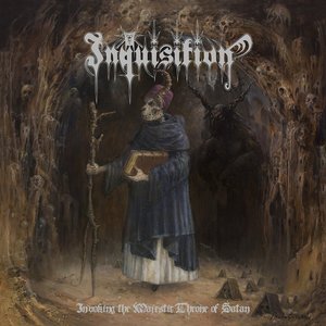“Invoking The Majestic Throne Of Satan (Reissue)”的封面