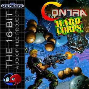 “Contra: Hard Corps”的封面