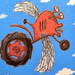 “Flying Tractors”的封面
