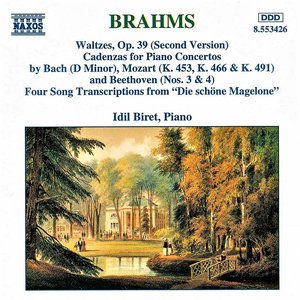 Изображение для 'Brahms: Waltzes / Cadenzas / Die Schone Magelone'