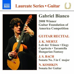 Zdjęcia dla 'Guitar Recital: Bianco, Gabriel - Mertz, J.K. / Bach, J.S / Koshkin, N.'