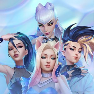 “K/DA”的封面