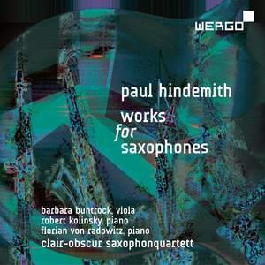 Image for 'Hindemith: Works for Saxphones'