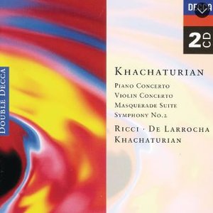 Image pour 'Khachaturian: Piano Concerto/Violin Concerto, etc.'