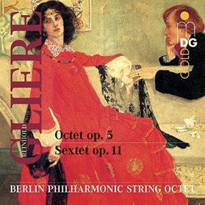 “Glière: Octet, Op. 5 & Sextet, Op. 11”的封面