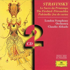 “Stravinsky: Le Sacre du Printemps; The Firebird; Pétrouchka; Pulcinella; Jeu de cartes”的封面