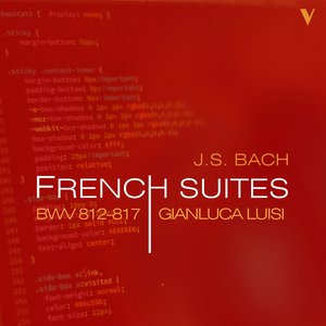 “Bach: French Suites, BWV 812-817”的封面