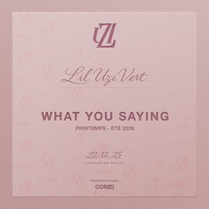 Immagine per 'What You Saying'