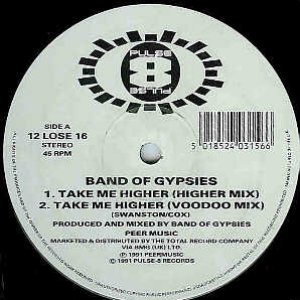 “Band of Gypsies”的封面