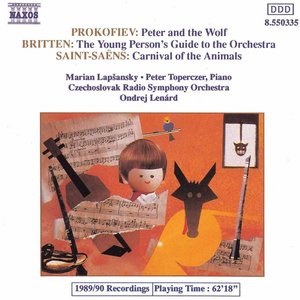 Image for 'PROKOFIEV: Peter and the Wolf / BRITTEN: Young Person's Guide to Orchestra / SAINT-SAENS: Carnival'