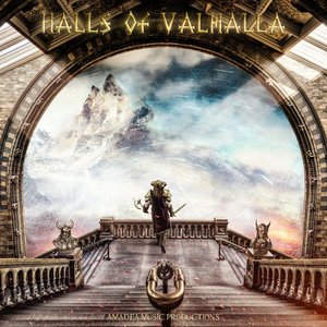 “Halls of Valhalla”的封面