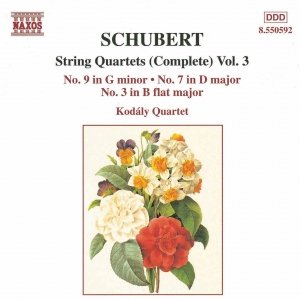 Image pour 'SCHUBERT: String Quartets Nos. 3, 7 and 9'