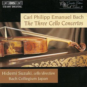 'Bach, C.P.E.: Cello Concertos' için resim