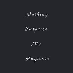 Image for 'Nothing Surprise Me Anymore'